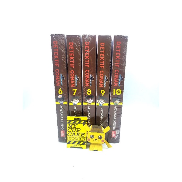 [NEW SEGEL] Komik Detektif Conan Premium 1-10 Set Paket Vol 0123456789 Manga Anime Misteri Aoyama Go
