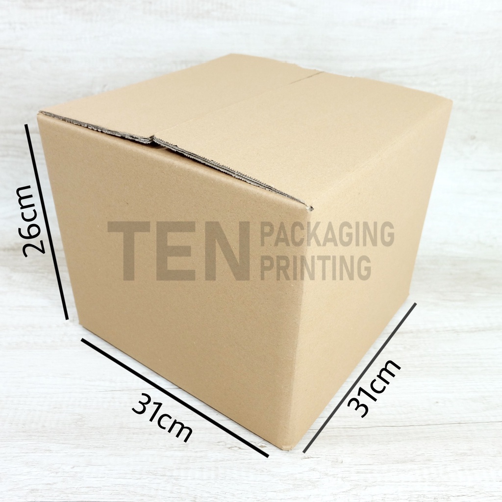 

Kardus Super Tebal Baru Double Wall 31x31x13cm 31x31x26cm 31x31x39cm