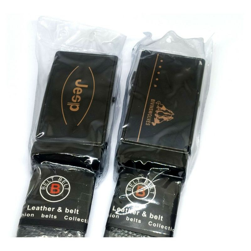 [KULIT PREMIUM] Ikat Pinggang Kulit Type rel Anti Gores