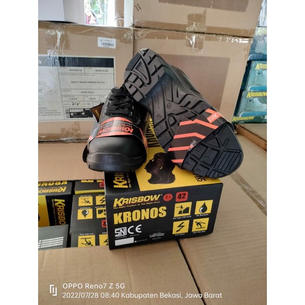 Sepatu Safety KRISBOW KRONOS size 42