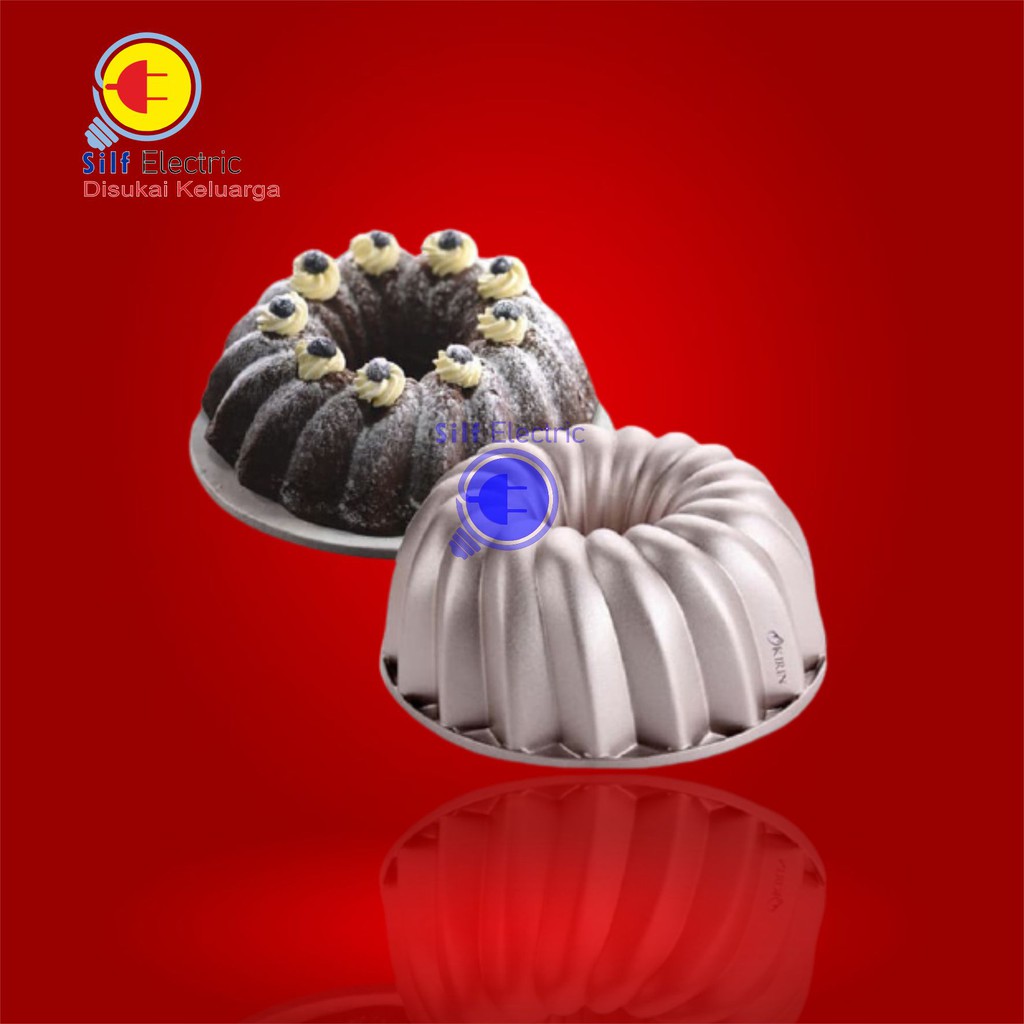 Kirin Premium Cake Pan Die Cast Cetakan Kue Premium Champagne Gold 24 Cm - Classic