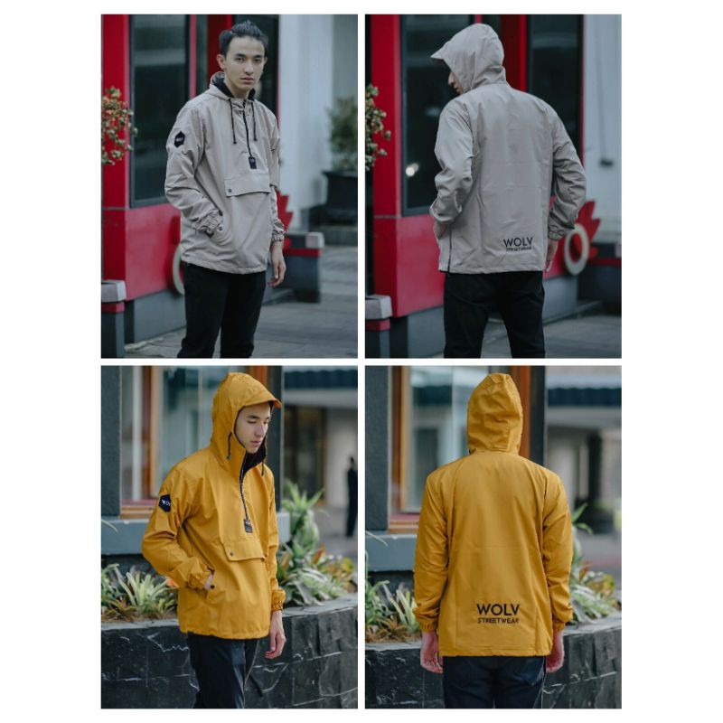 Wolv Jaket Cagoule Taslan Outdoor