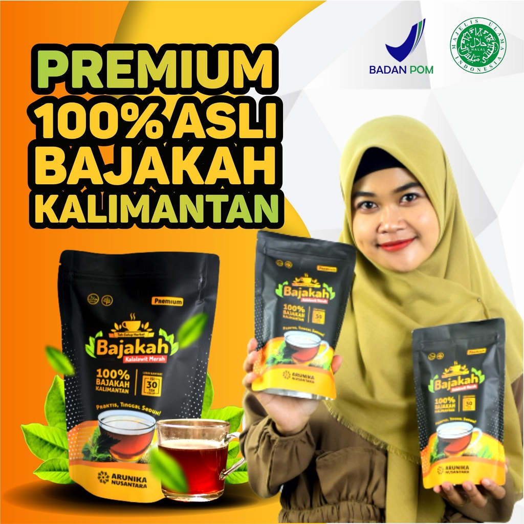 [BEST SELLER] BAJAKAH 100% KALIMANTAN ASLI TEH BAJAKAH  ORIGINAL TEH BAJAKAH  BORNEO TEH BAJAKAH ASL