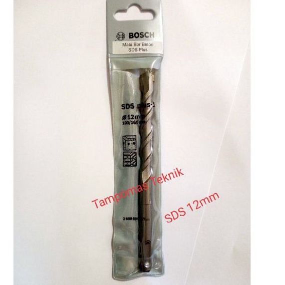 Mata Bor Beton 12mm Bosch SDS Plus Mata Bor Tembok 12 mm