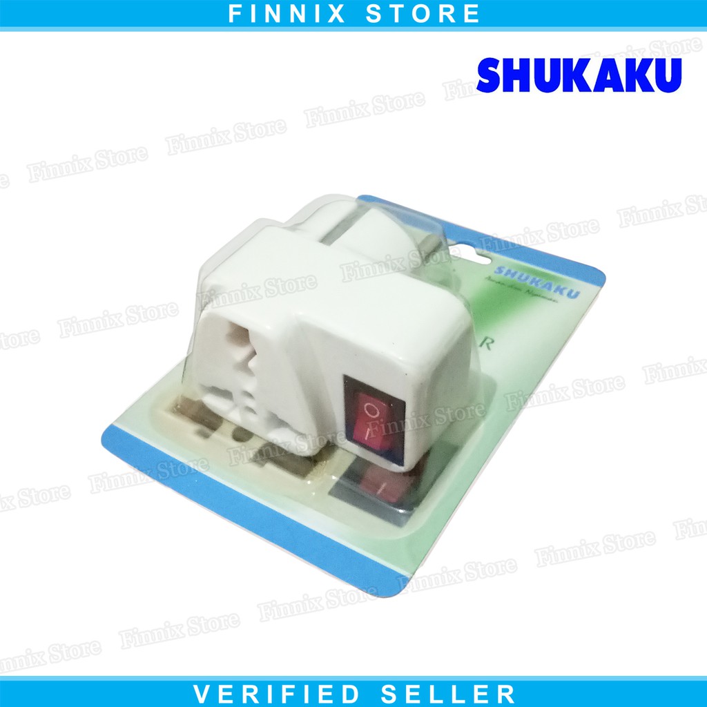 Shukaku Over Steker Saklar Serbaguna - Colokan Listrik - 12 PCS