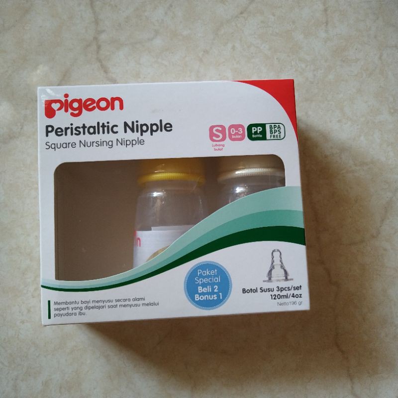 botol pigeon peristaltik