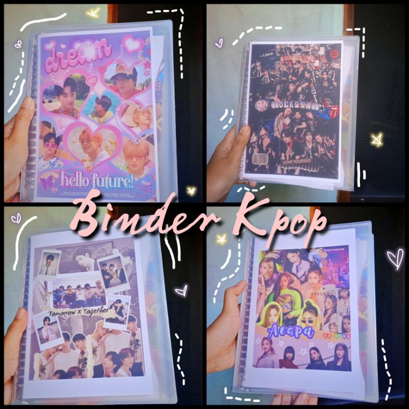 

Binder Kpop BTS, NCT, AESPA, TXT Anti Air premium + free gift