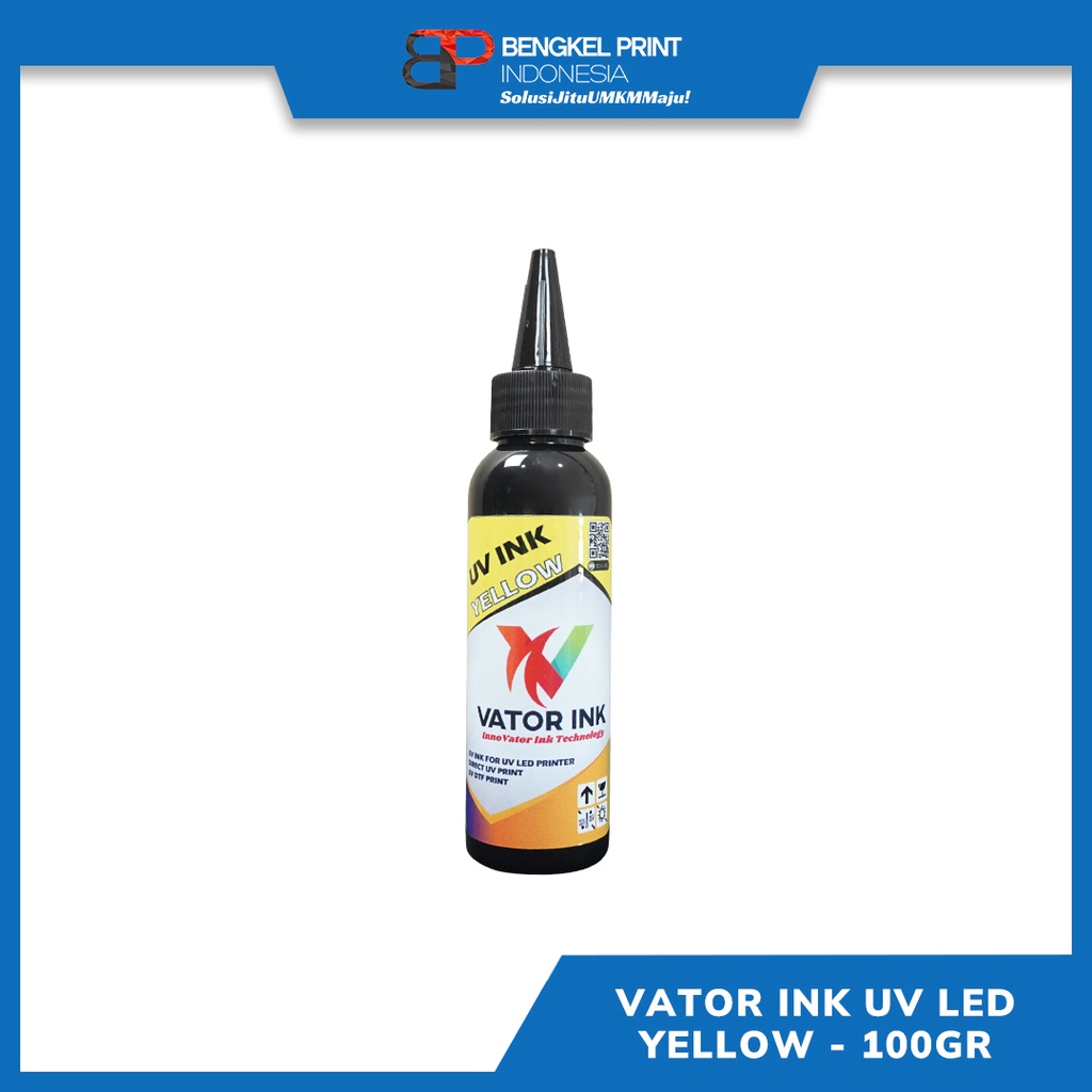 TINTA VATOR UV DTF LED PREMIUM INK 100GR