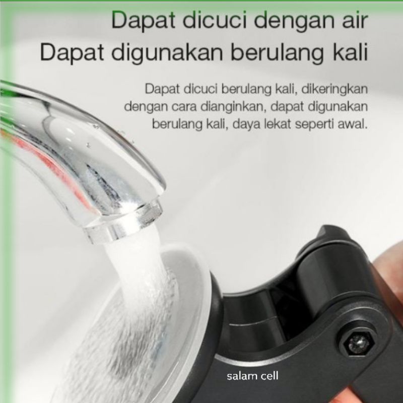 Dudukan Hp Holder Mobil ROBOT RT-CH11s Kuat dan Tahan Lama Original