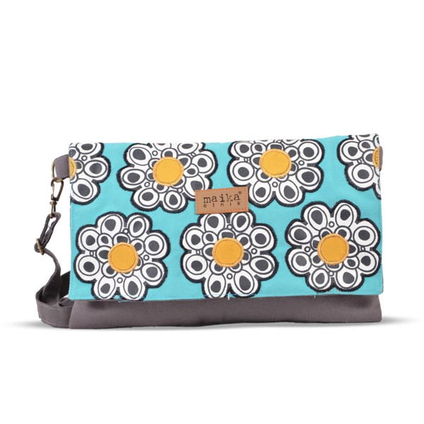 Tas Kanvas Clutch Maika etnik HABANG untuk Wanita