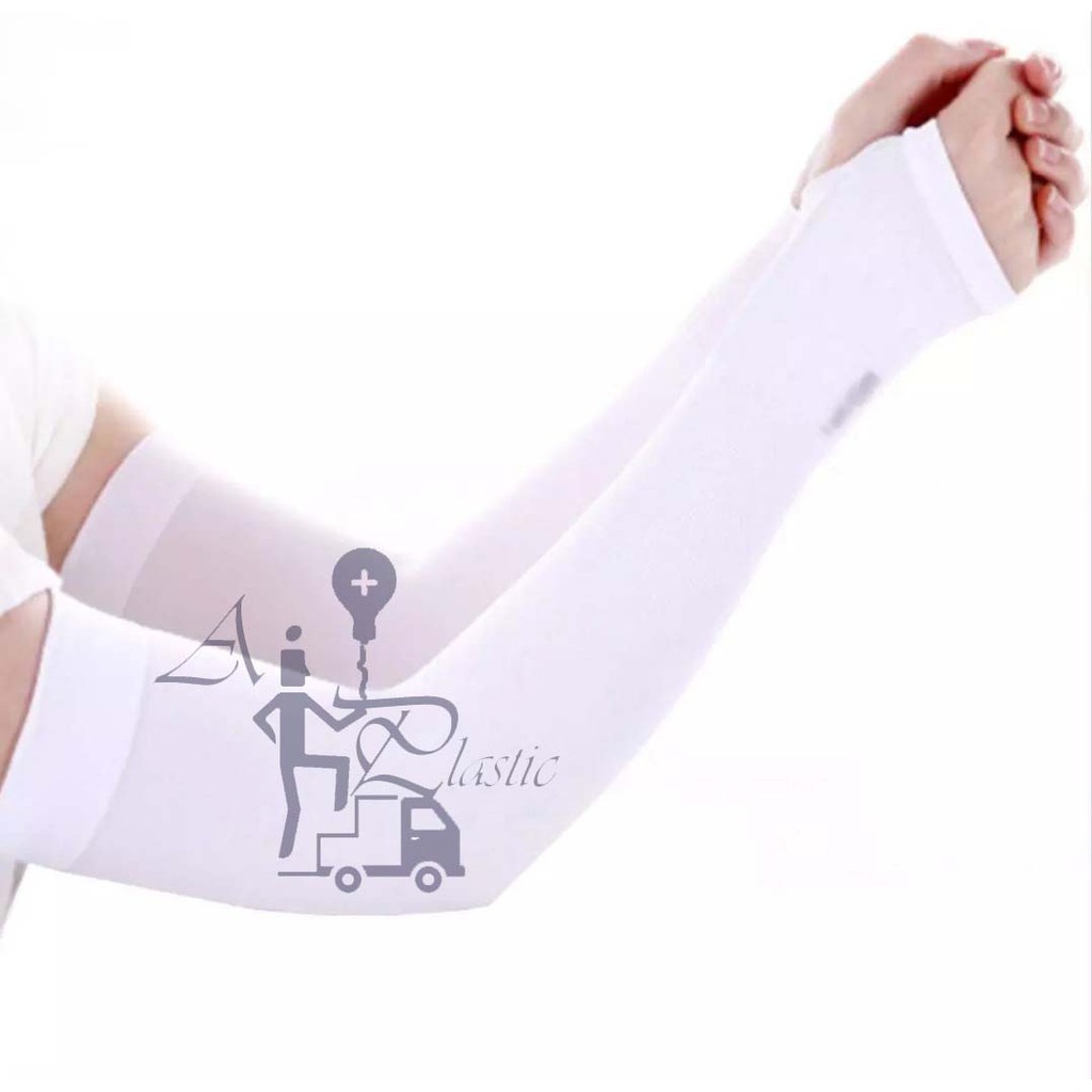 Sarung Tangan Lengan Manset Panjang Korea Anti Sinar UV Handsock Sport Unisex-5