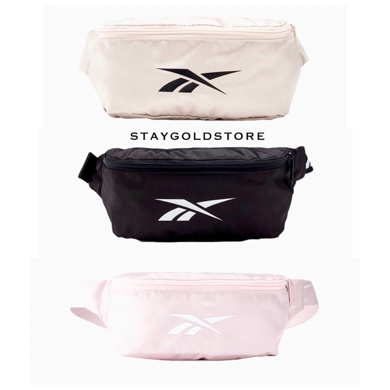 Reebok MYT Waistbag - ORIGINAL BLACK/STUCCO/FROST BERRY
