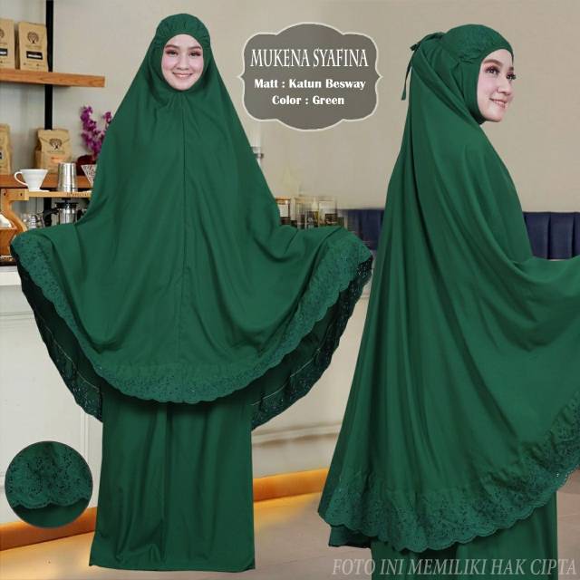 MUKENA SYAFINA Banyak warna