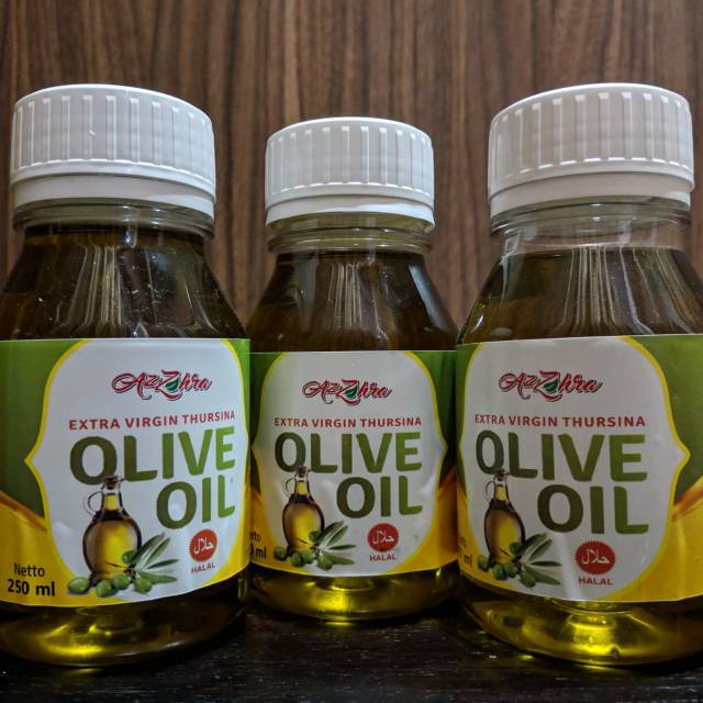 

Minyak Zaitun Olive Oil Extra Virgin Thursina Az Zahra