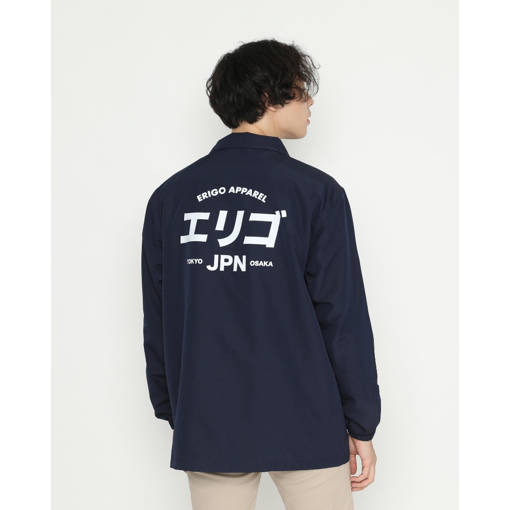 Erigo Coach Jacket Fujinkai Navy