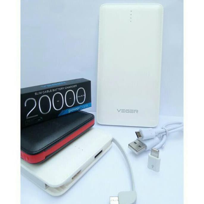 Powerbank Veger 20000 Mah V80