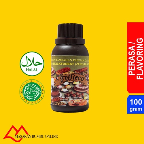 

Perasa Blackforest Halal Merk Toffieco
