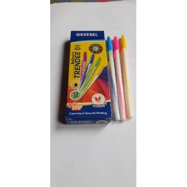 

Pulpen Greebel TRENDEE 01 per pack isi 12pc