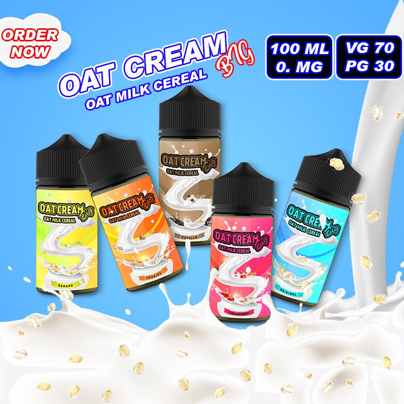 Liquid Vape OAT CREAM BIG 100ML Liquids Freebase Liquit