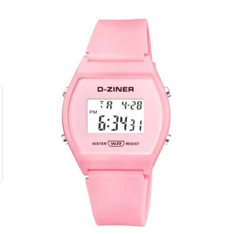 ⭐ORIGINAL⭐JAM TANGAN PRIA WANITA DZINER DZ8214 STRAP RUBBER