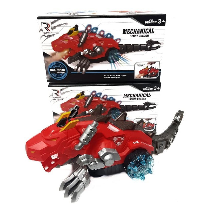 mwn.toys Dinosaur Mechanical Spray Dragon / Bisa keluar Asap