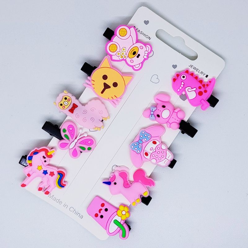Aksesoris Rambut / Jepit Rambut Korea FASHION Lucu Anak Perempuan / JEPIT RAMBUT MINI RAINBOW IMPORT satuan