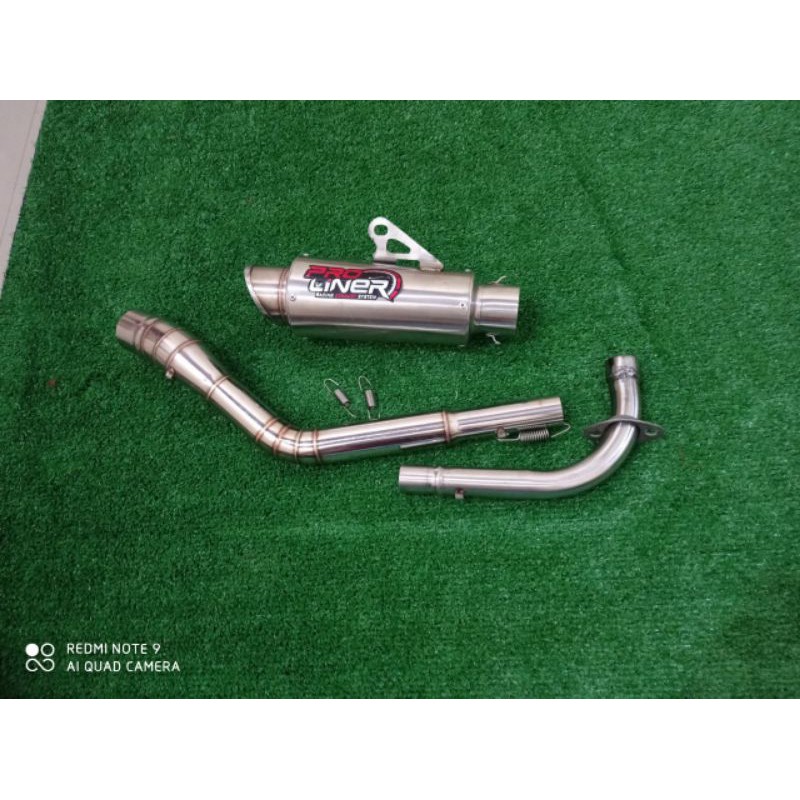 KNALPOT PRO LINER SUPRA. KNALPOT SUPRA X 125 FIT KNALPOT RACING