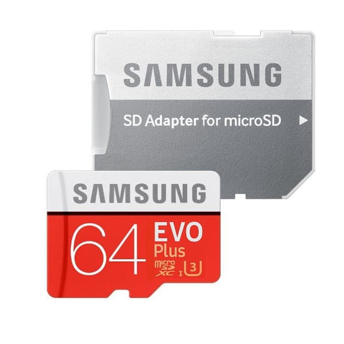 Samsung MicroSDXC Evo   Plus  100Mbps 64GB  with Adapter