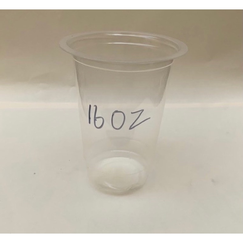 Gelas Plastik Cup 16 oz PP isi 50 pcs - PER RENCENG