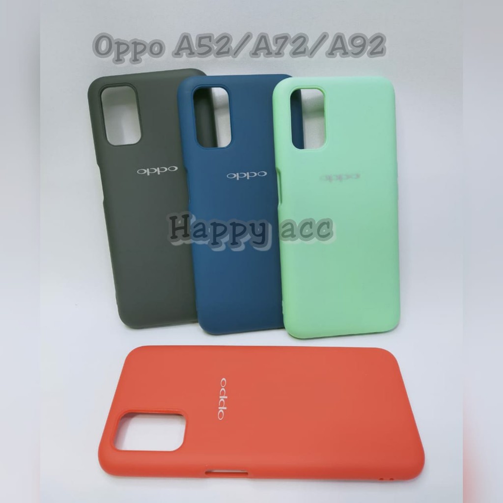 CASE OPPO A52/OPPO A72/OPPO A92 SOFTCASE OPPO A52/OPPO A72/OPPO A92 SILICONE CASE FULL COLOR