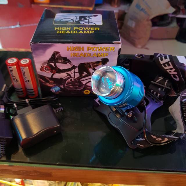 Senter Kepala Mevius 30 watt bisa Zoom Waterproof9