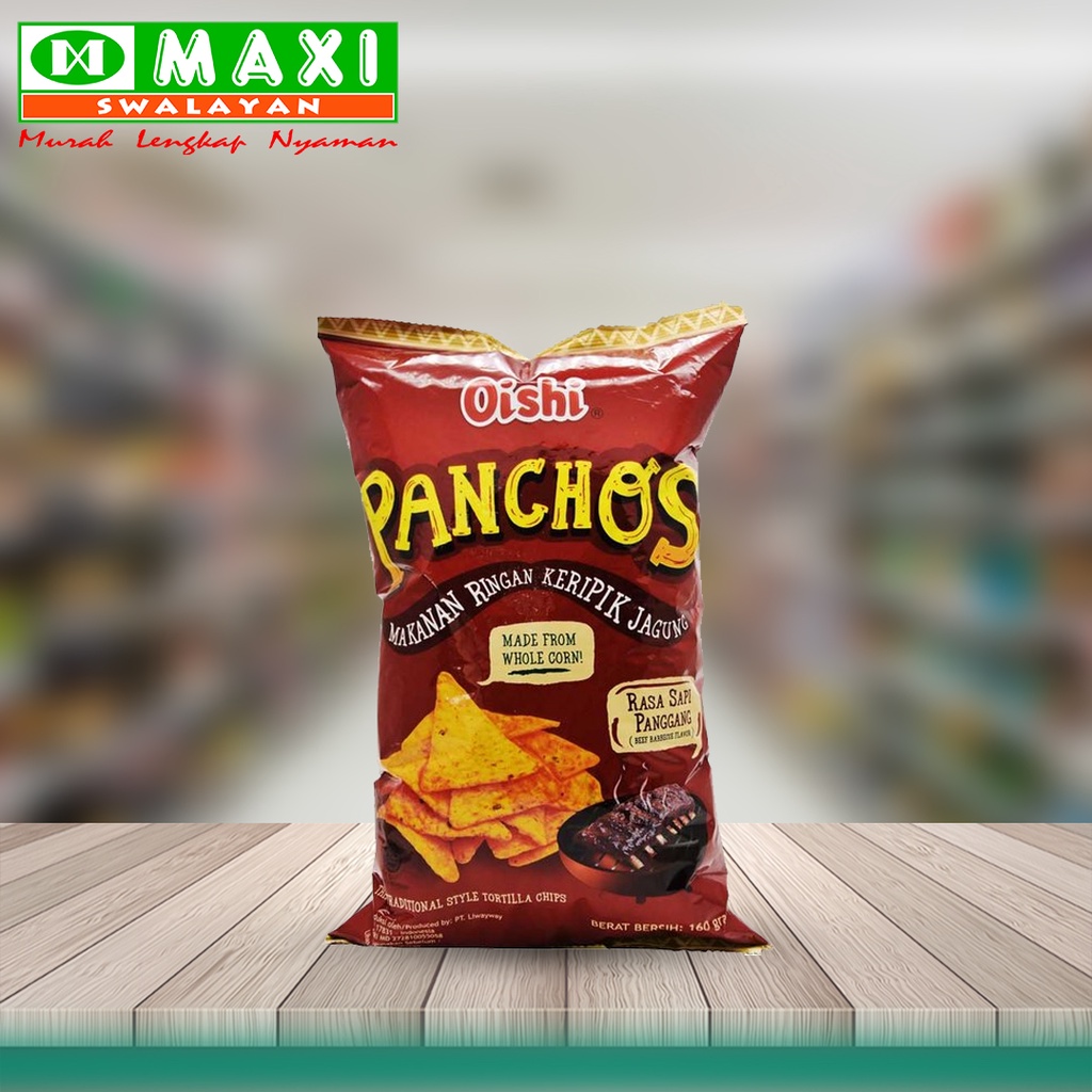 

Oishi Pachos 160gr Sapi Panggang