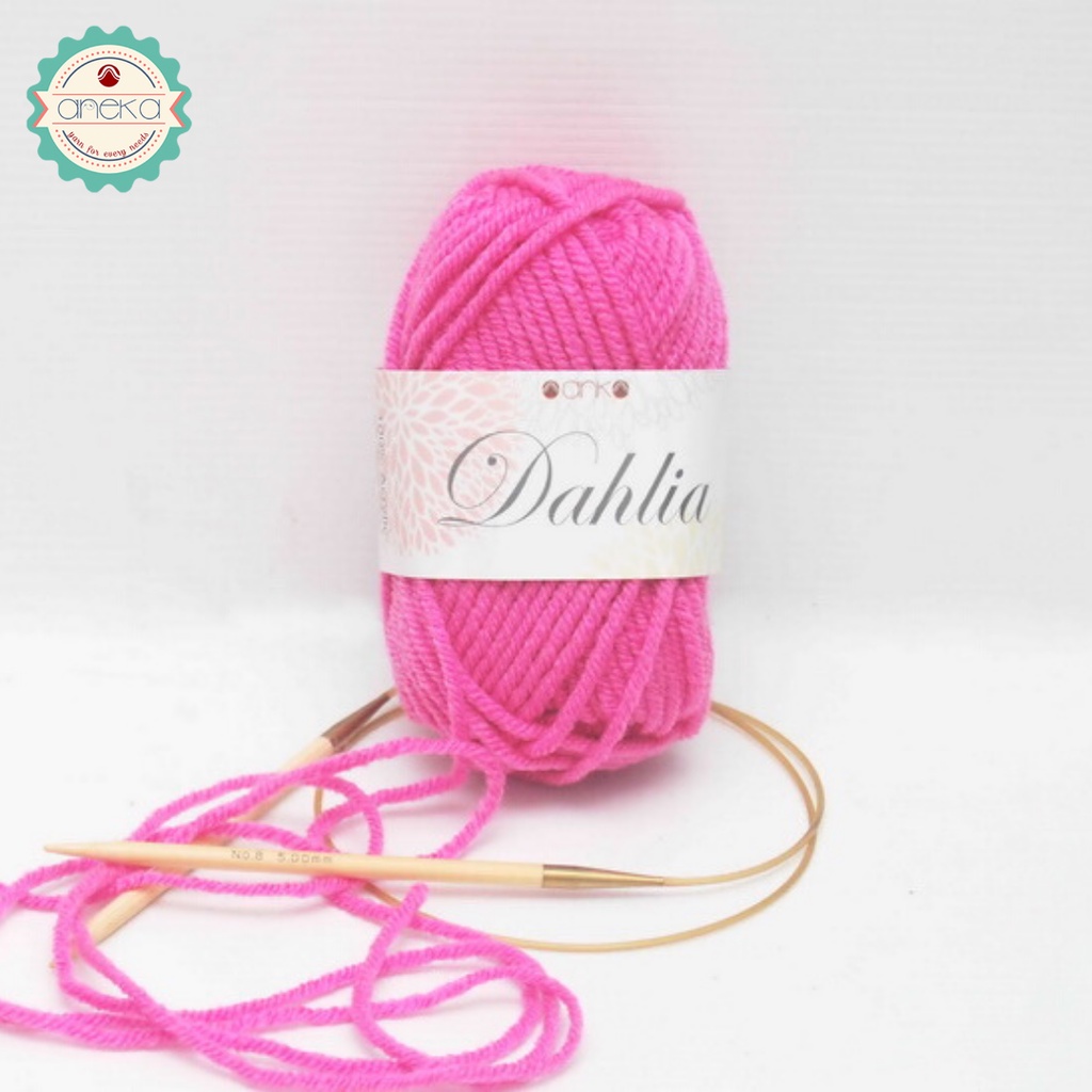 Benang Rajut Karpet Dahlia / Carpet Yarn - 5282 ( Pink )