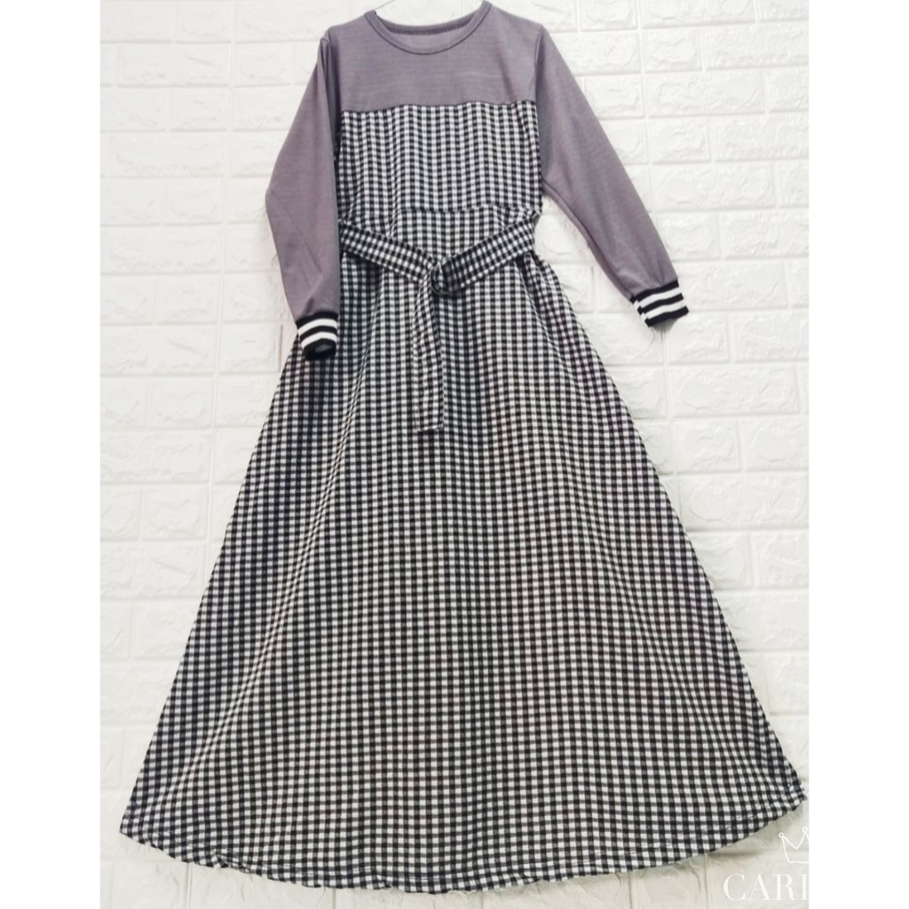 PLUMATE DRESS GAMIS CARLINA FASHION