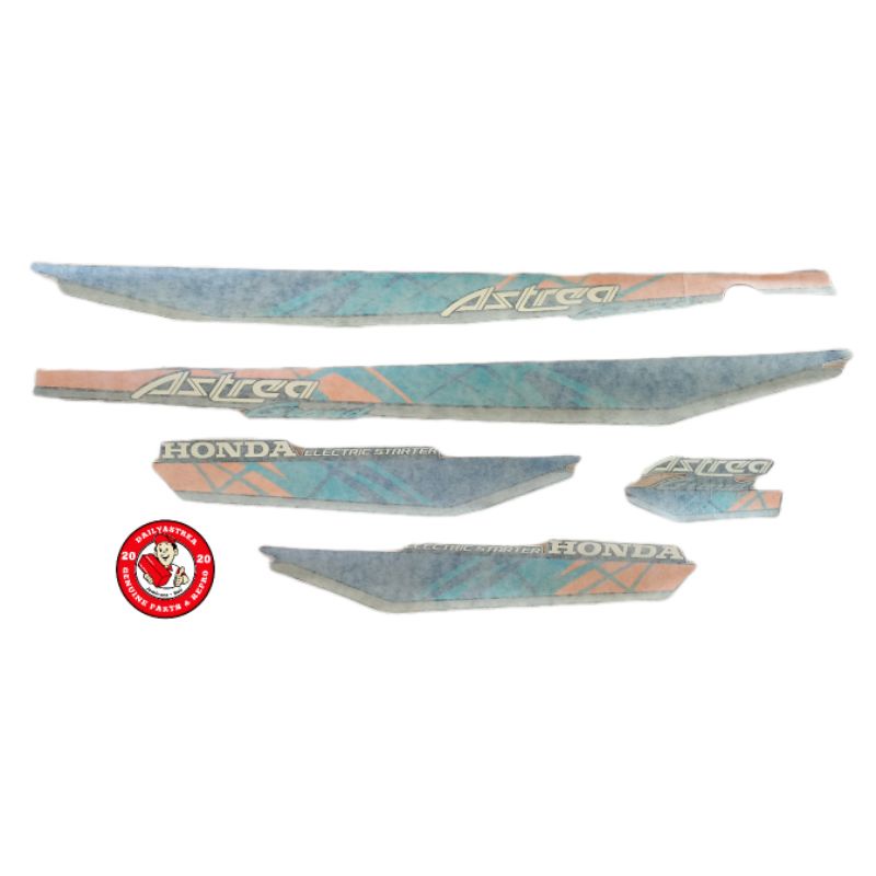 LIS STICKER STRIPING BODY HONDA ASTREA GRAND BULUS LIMITED EDITION 1993 ORIGINAL ORI 3M