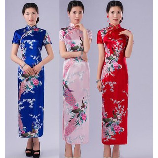 SALE MURAH BAJU DRESS CHEONGSAM IMPORT KUALITAS PREMIUM FLORAL