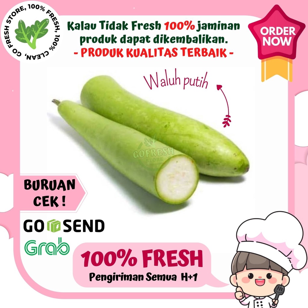 

WALUH PUTIH / LABU PUTIH FRESH SAYURAN SEGAR