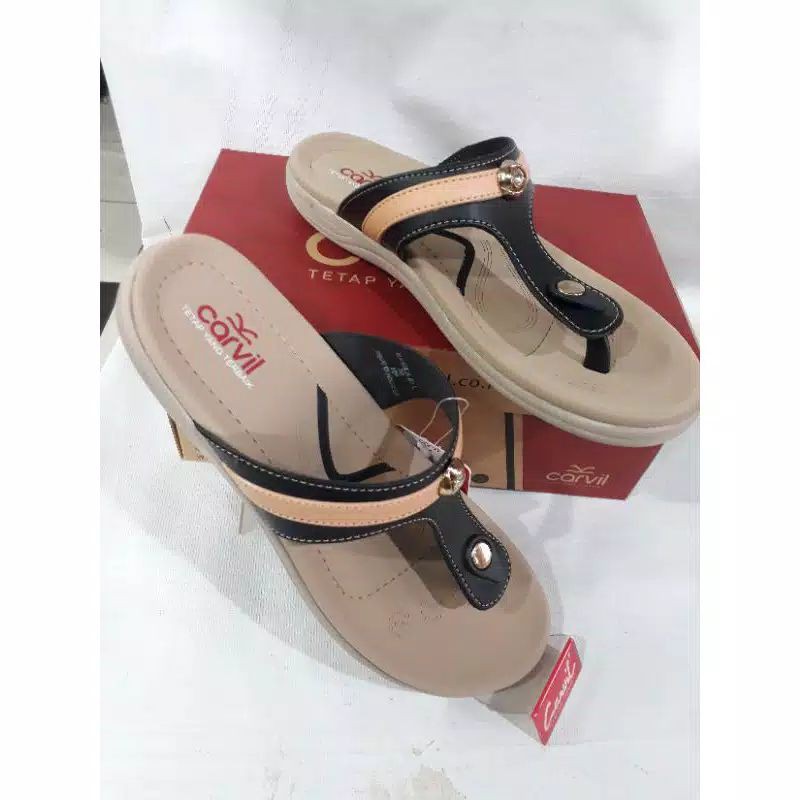 sandal jepit wanita carvil