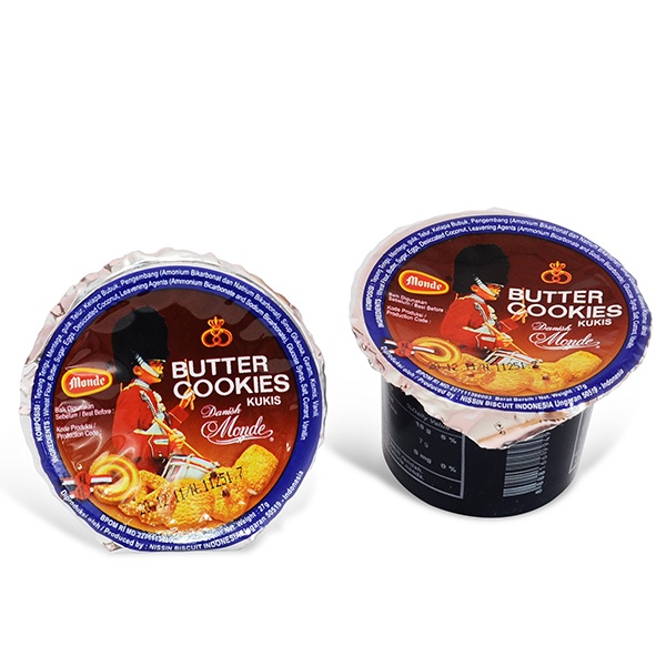 

KERING-KUE- MONDE BUTTER COOKIES CUP 27 GR -KUE-KERING.