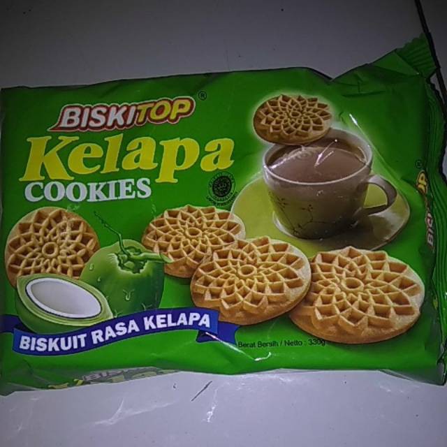 

BISKITOP KELAPA COOKIES 300GR