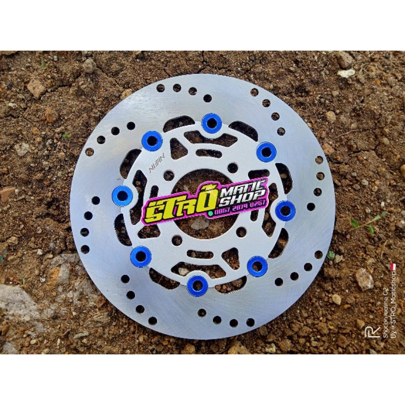 Variasi piringan nissin.disc nissin 220mm.cakram nissin.matic.bebek yamaha.beat.scoopy.vario.jupiter