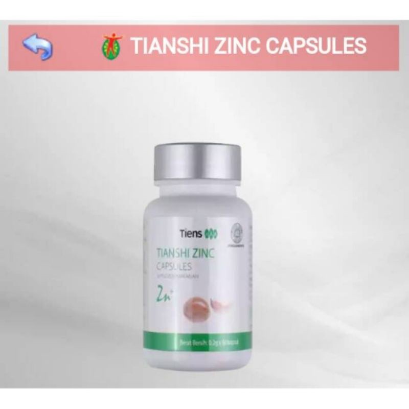 Penggemuk badan-TIANSHI ZINC CAPSULE