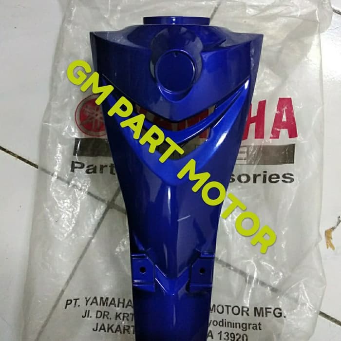 Tameng depan dasi depan Jupiter z burhan biru original