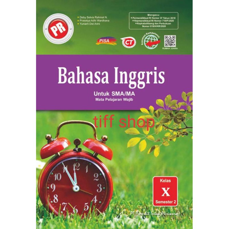 Buku Pr Lks Bahasa Inggris Kelas X 10 Semester 2 K13 Revisi Cetakkan 2020 Shopee Indonesia