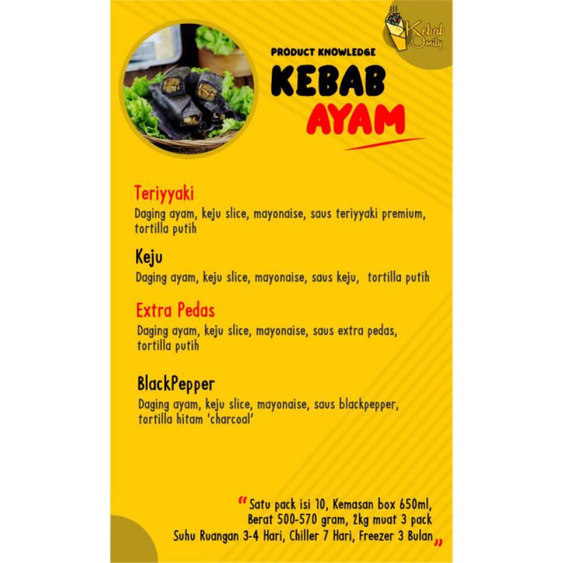 

TERNIKMAT KEBAB FROZEN FOOD