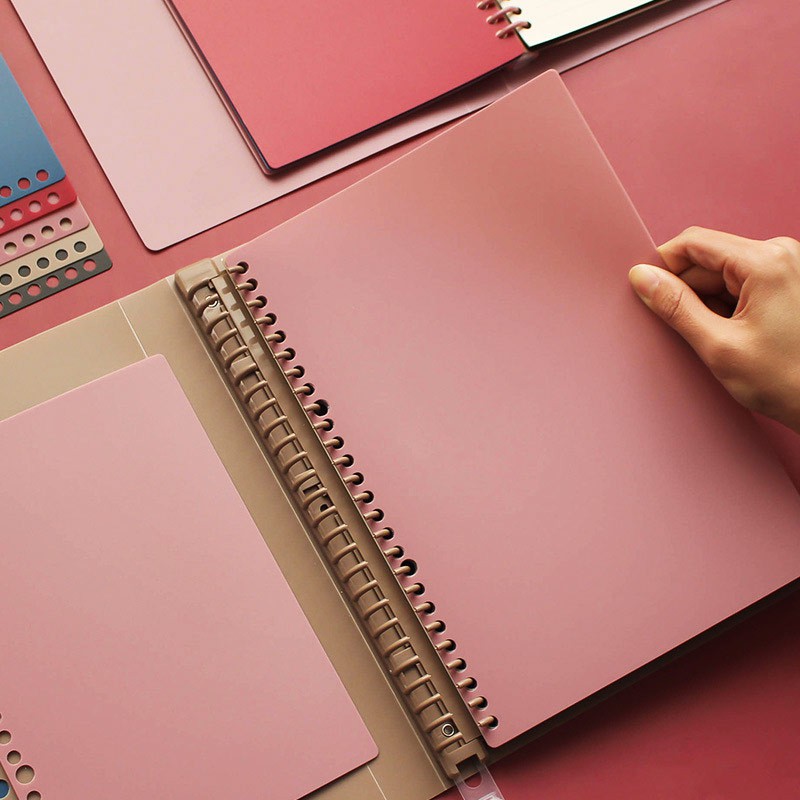 

Diy Plastic Binder Cover Retro Color 2Pc [Creativ]