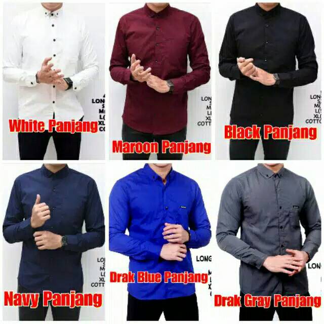 KEMEJA POLOS FORMAL MURAH MERIAH