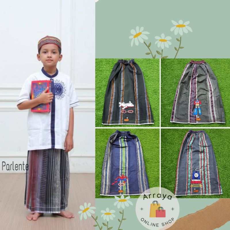 Sarung Anak Instan Rok Halus Karakter usia 1 sd 10 tahun