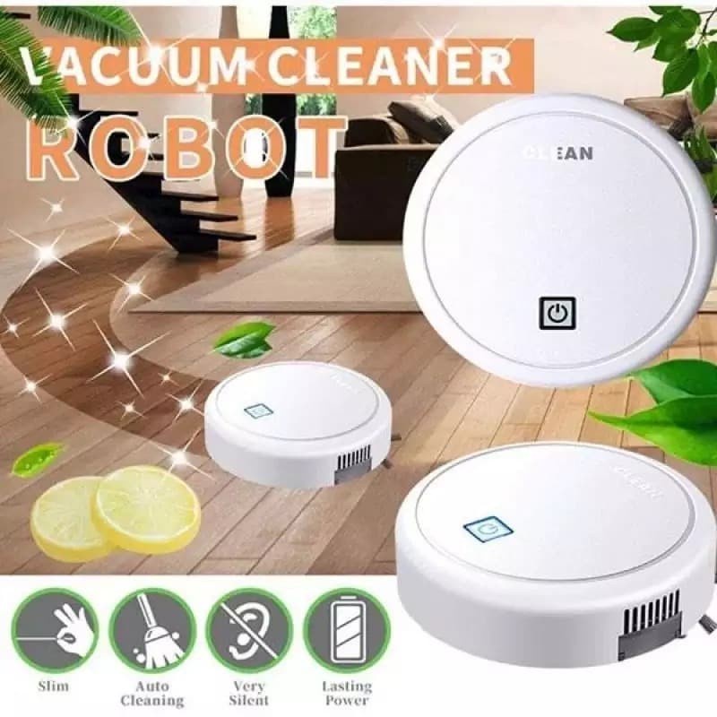 Penyedot Debu Otomatis Robot Pembersih Lantai Vacuum Cleaner ES23 Ori