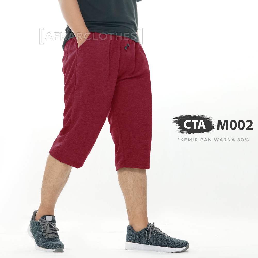 AFKAR Celana Pendek Pria Santai Short Pants Tersedia Jumbo Big Size CTA